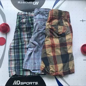Bundle of 3 boys shorts size 6